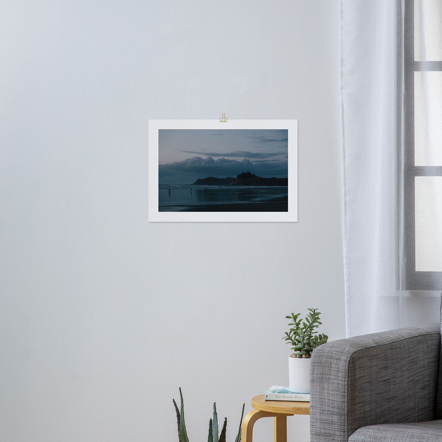 Oregon Coast Blues Art Print Gallery Image 3