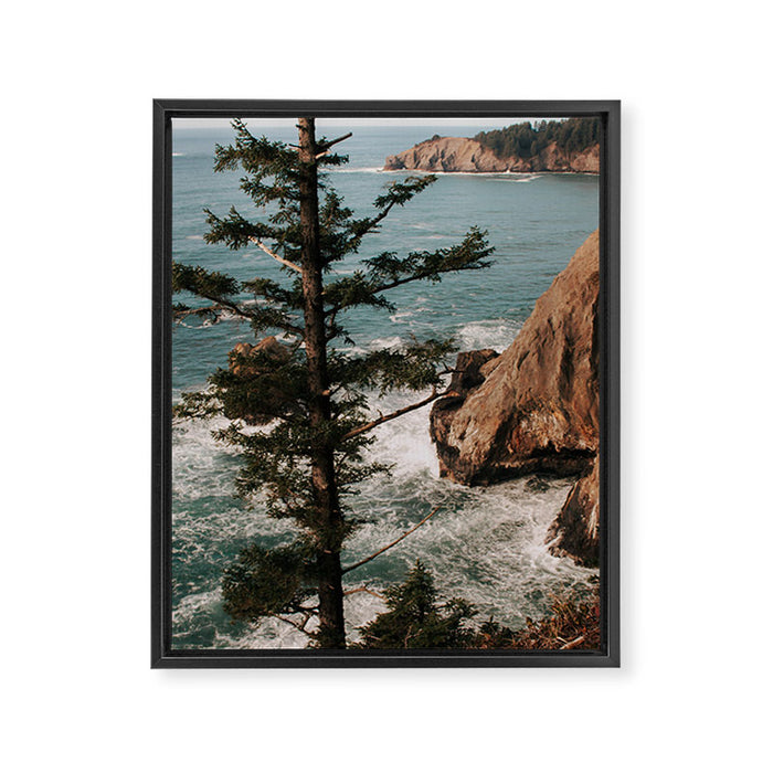Oregon Coast IV Framed Canvas Print Gallery Image 1