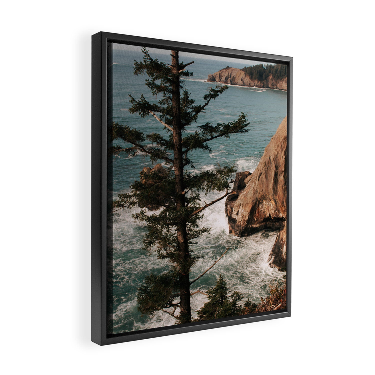 Oregon Coast IV Framed Canvas Print Gallery Image 2