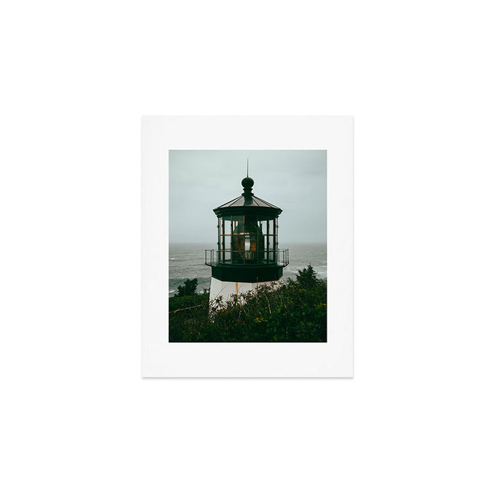 Oregon Lighthouse Art Print Gallery Image 1
