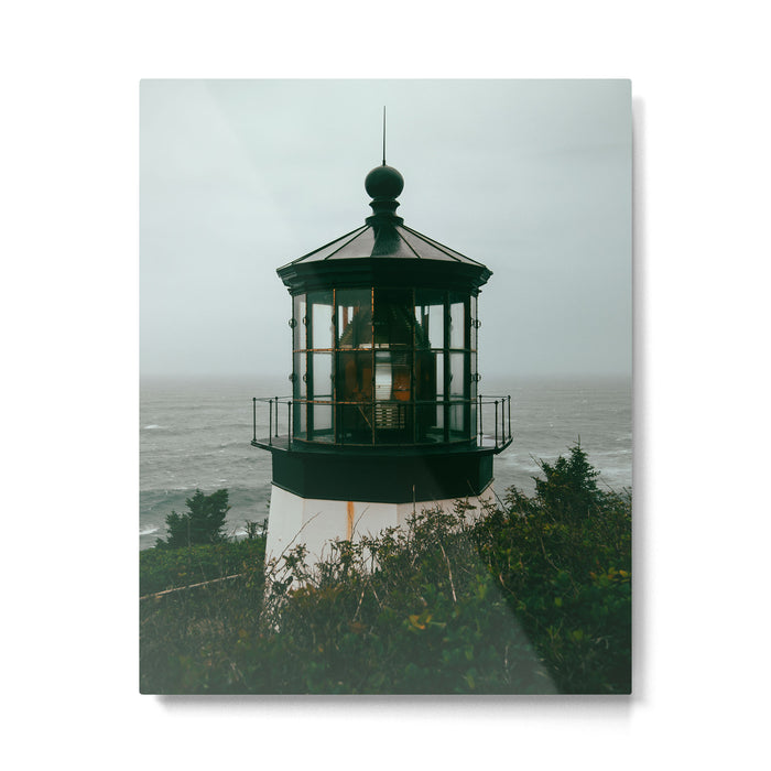 Oregon Lighthouse Metal Print Gallery Image 1