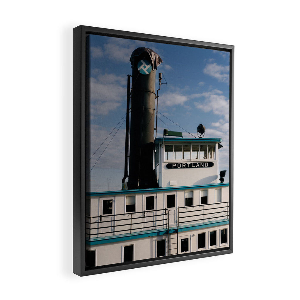 Oregon Maritime Museum Framed Canvas Print Gallery Image 2