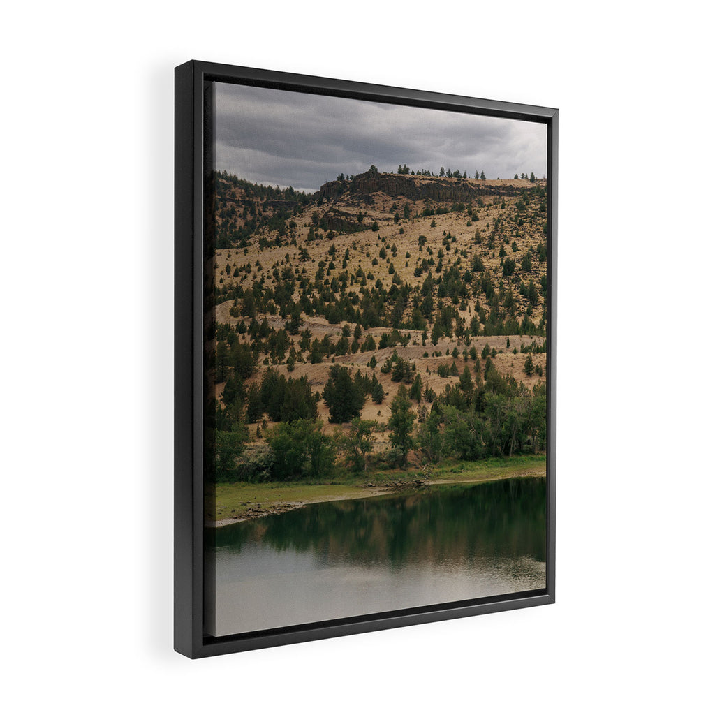 Out East Framed Canvas Print Gallery Image 2