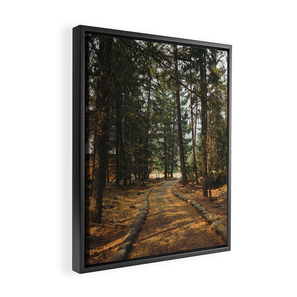 Over Here Framed Canvas Print Gallery Image 2