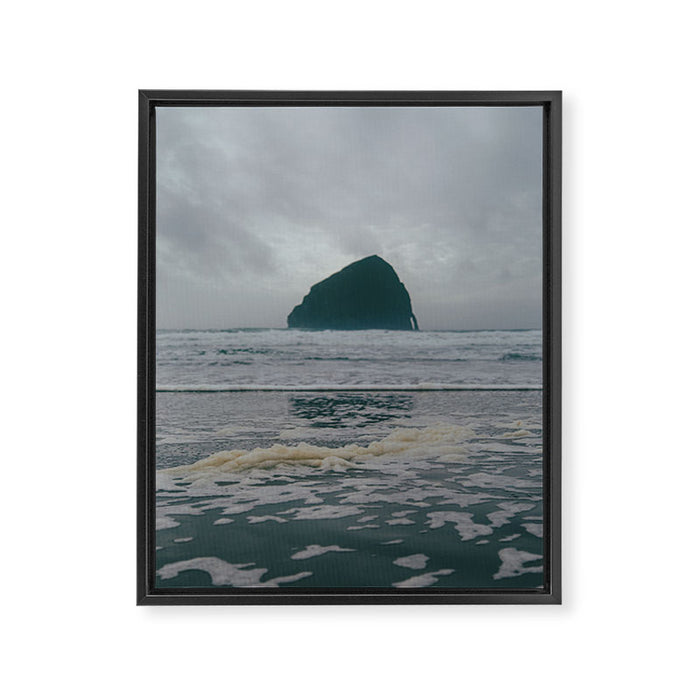 Pacific City  Framed Canvas Print Gallery Image 1
