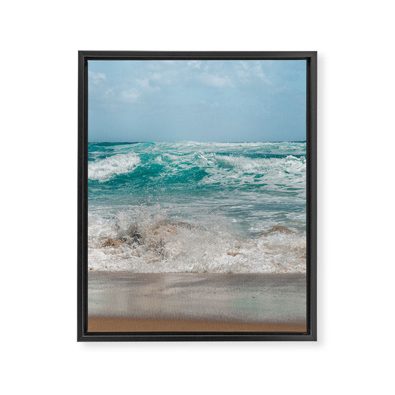 Pacific Splash Framed Canvas Print Gallery Image 6