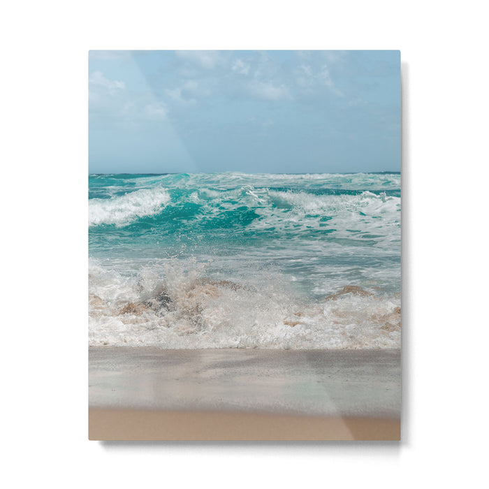 Pacific Splash Metal Print Gallery Image 1