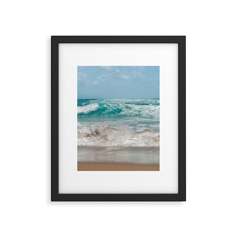 Pacific Splash Framed Art Print Gallery Image 5