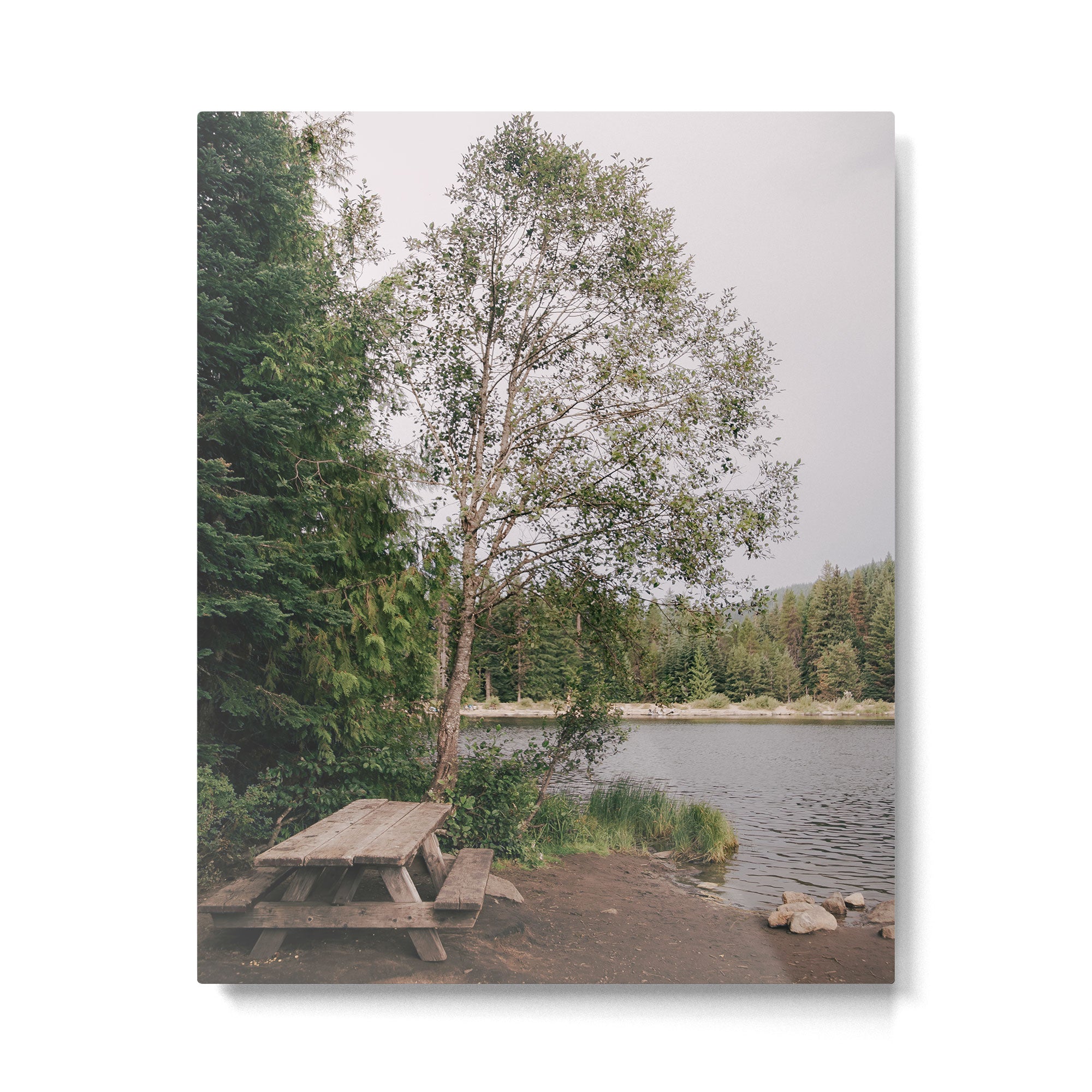 Picnic Lake Metal Print Gallery Image 4