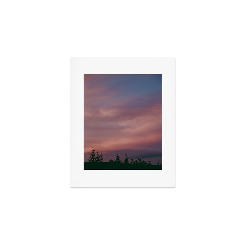 Pink Skies Art Print Gallery Image 1