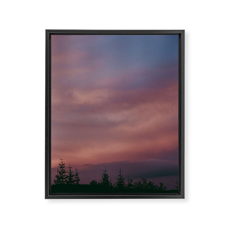 Pink Skies Framed Canvas Print Gallery Image 6