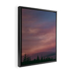 Pink Skies Framed Canvas Print Gallery Image 2