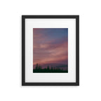 Pink Skies Framed Art Print Gallery Image 5