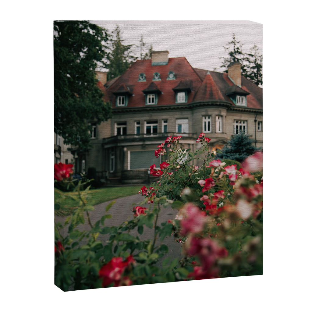 Pittock Mansion Blooms Canvas Print Gallery Image 6