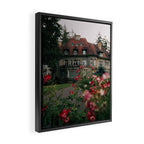 Pittock Mansion Blooms Framed Canvas Print Gallery Image 2
