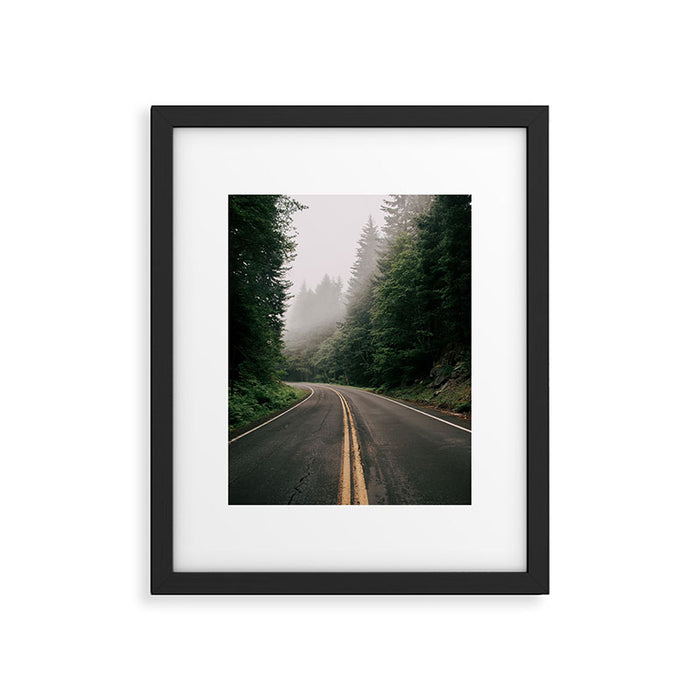 PNW Road Trip Framed Art Print Gallery Image 1