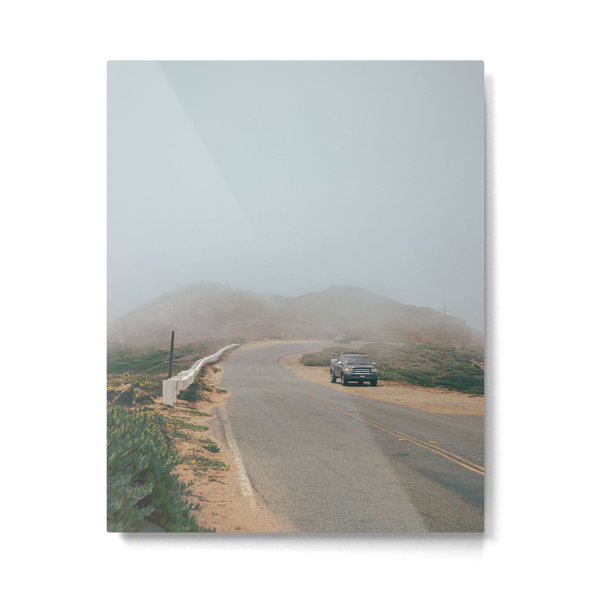 Point Reyes Road Metal Print Gallery Image 4