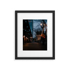 Portland Pearl Blue Hour Framed Art Print Gallery Image 5