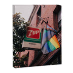 Pride Flag City Photo Canvas Print Gallery Image 6