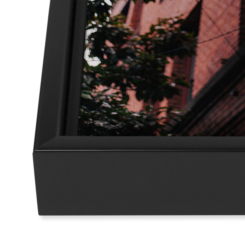 Pride Flag City Photo Framed Canvas Print Gallery Image 3