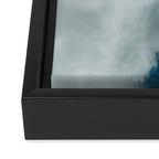Puffs Framed Canvas Print Gallery Image 3