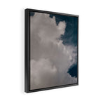 Puffy Clouds Framed Canvas Print Gallery Image 2