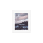 Purple Winter Art Print Gallery Image 1