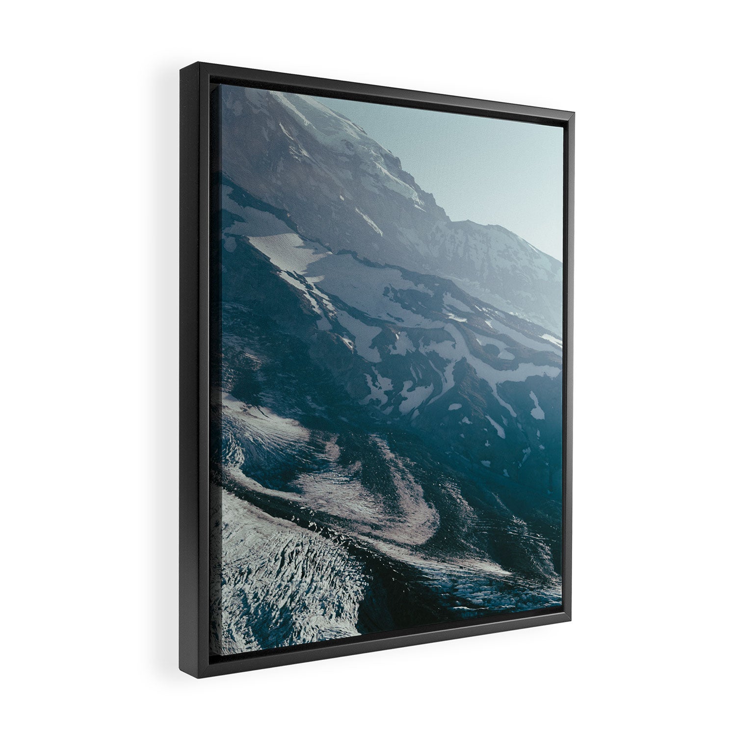 Rainier up Close Framed Canvas Print Gallery Image 2