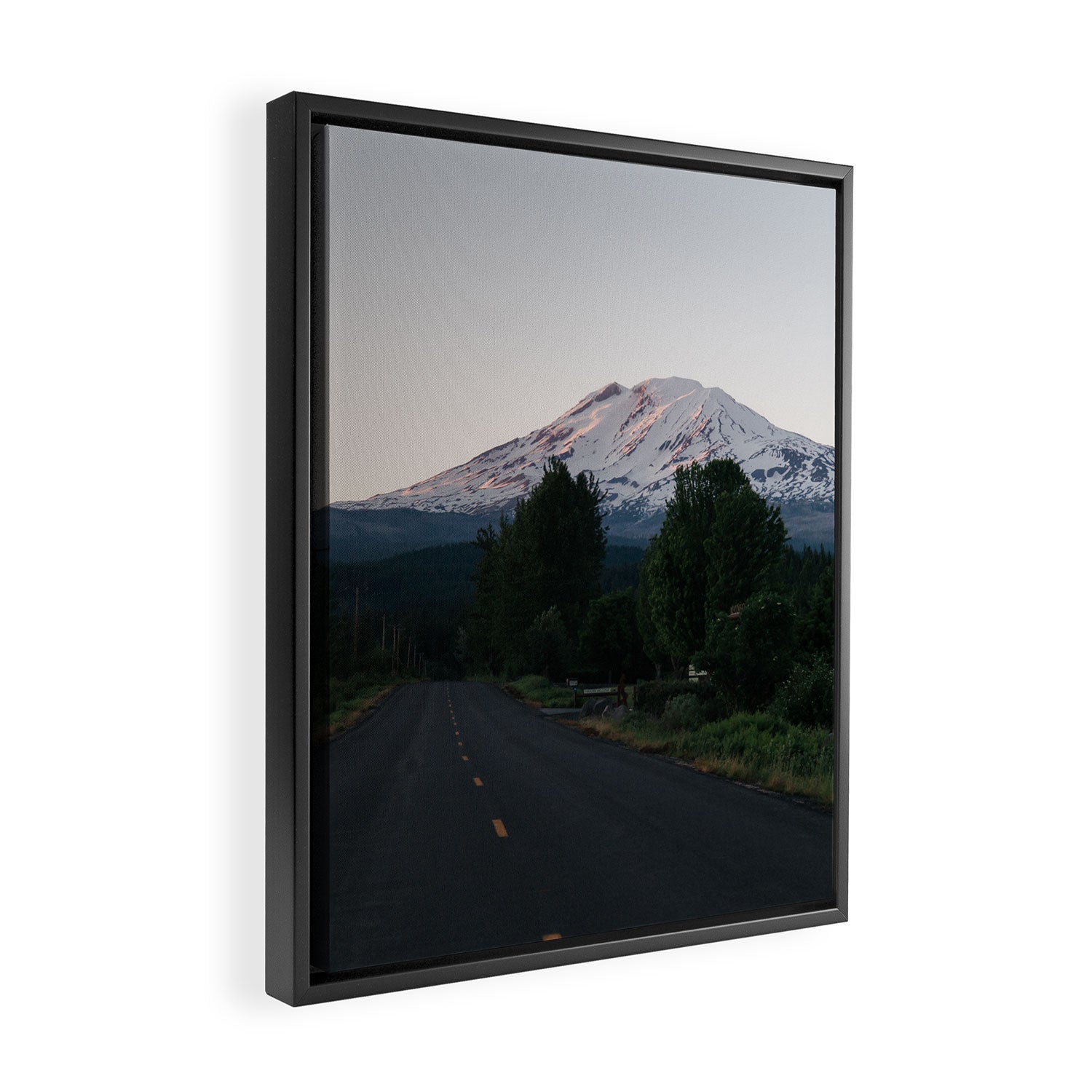 Road to Adams Framed Canvas Print Gallery Image 2