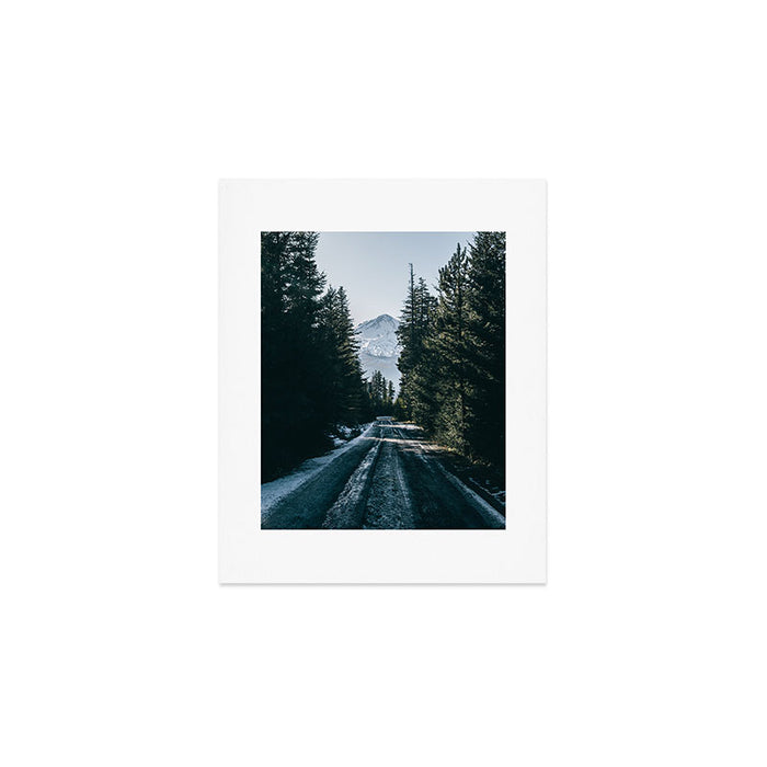 Road to Hood Art Print Gallery Image 1