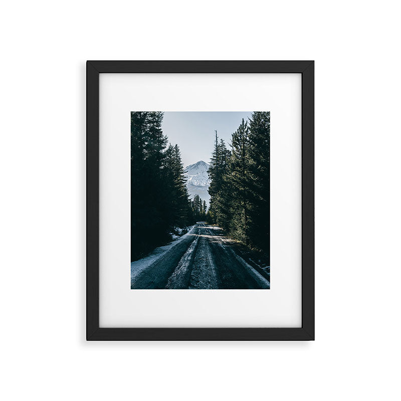 Road to Hood Framed Art Print Gallery Image 5