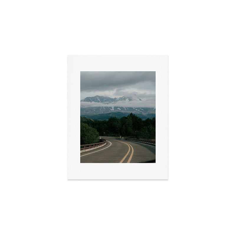 Road to Mount Saint Helens Art Print Gallery Image 1