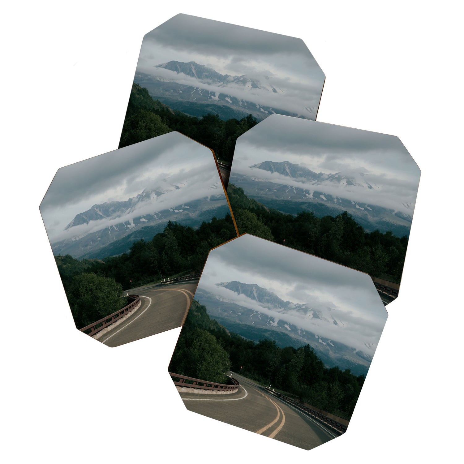 Road to Mount Saint Helens Coaster Gallery Image 1