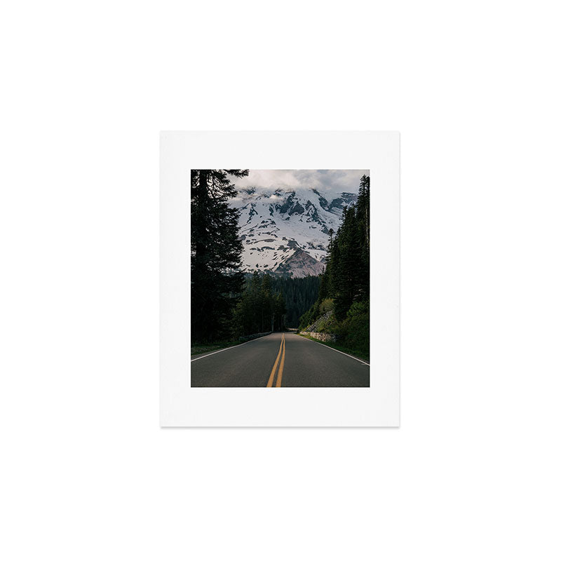 Road to Rainier Art Print Gallery Image 1