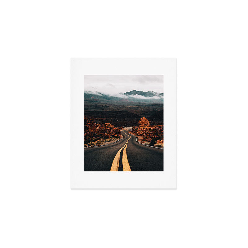 Road to Valley of Fire Art Print Gallery Image 1