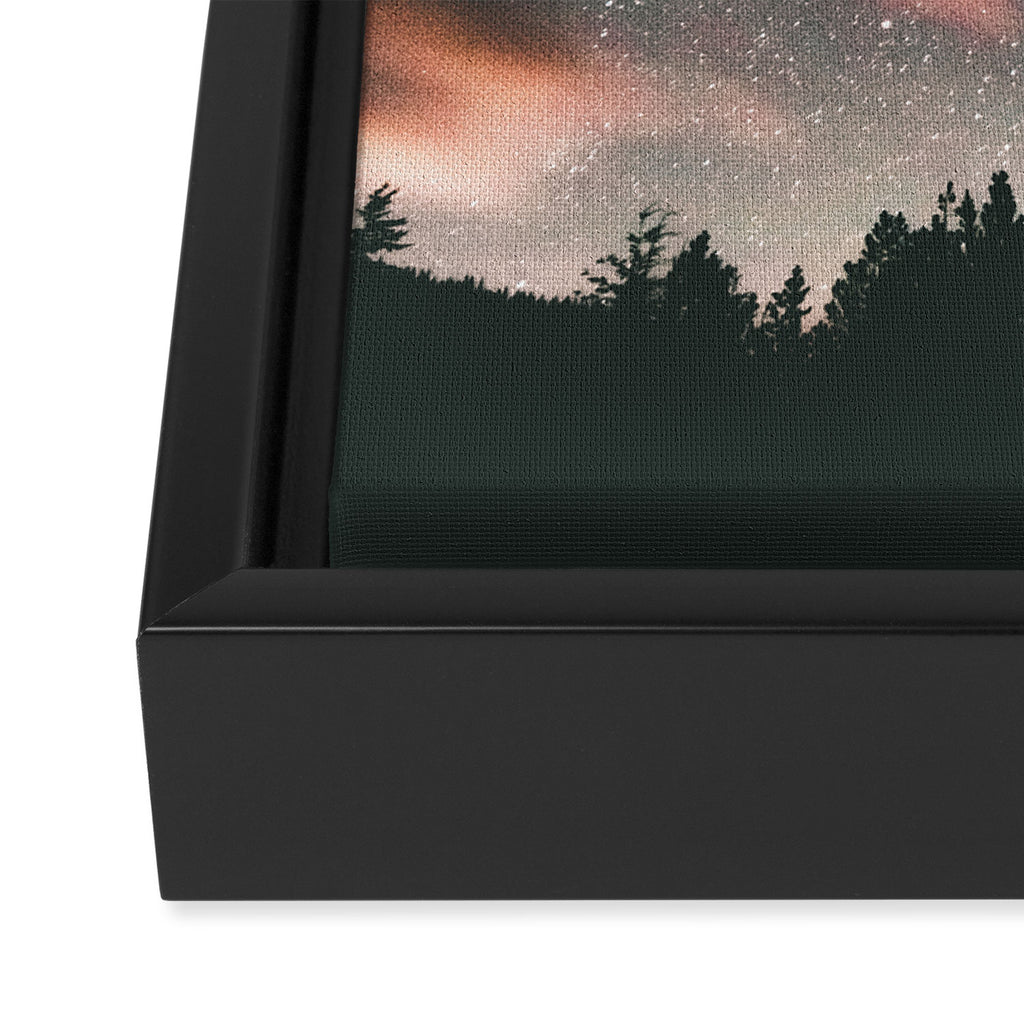 Shooting Stars Framed Canvas Print Gallery Image 3
