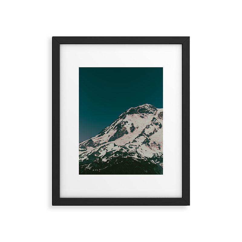 Side of Rainier Framed Art Print Gallery Image 5