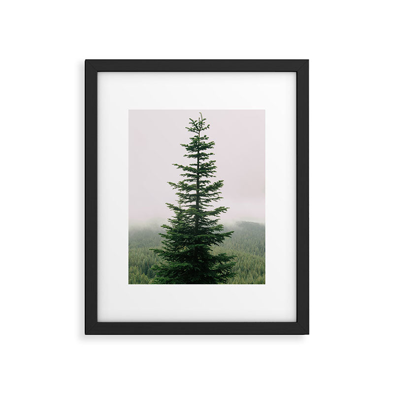 Single Tree Framed Art Print Gallery Image 5