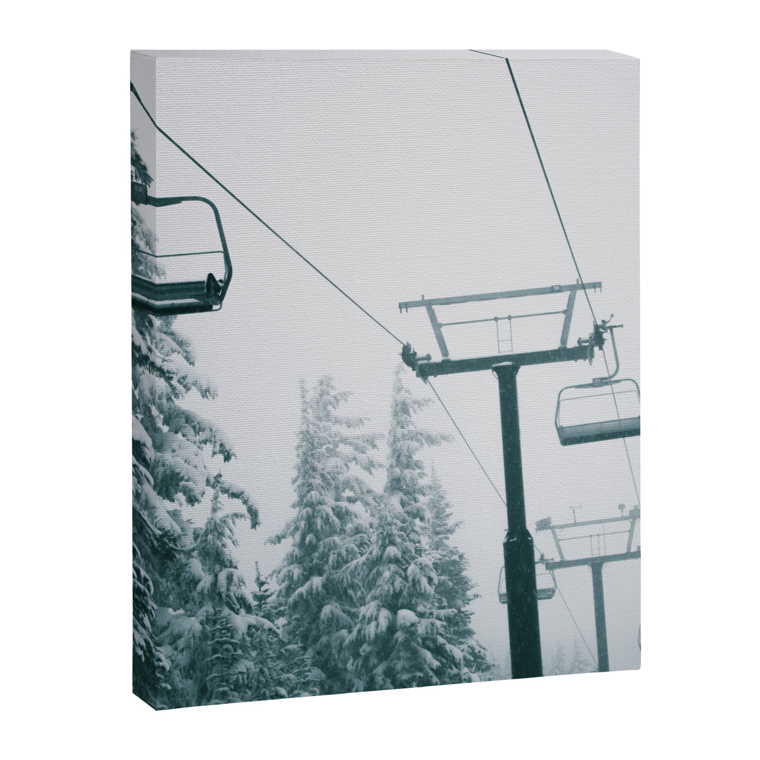 Ski Lift II Canvas Print Gallery Image 6