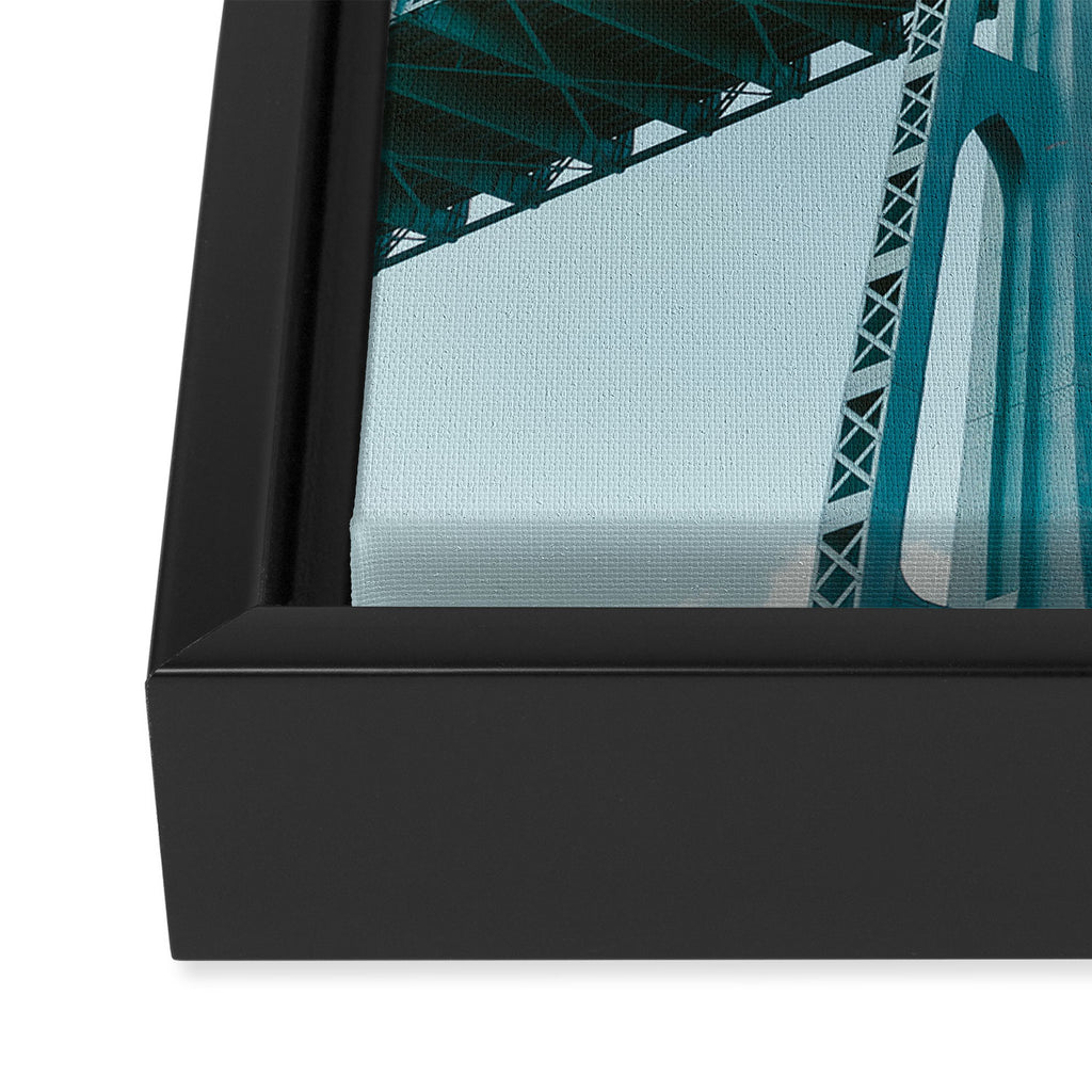 St. Johns Bridge Framed Canvas Print Gallery Image 3