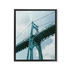 St. Johns Bridge Framed Canvas Print Gallery Image 6