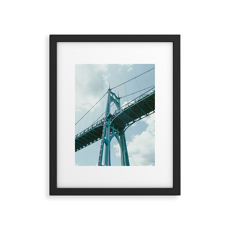 St. Johns Bridge Framed Art Print Gallery Image 5