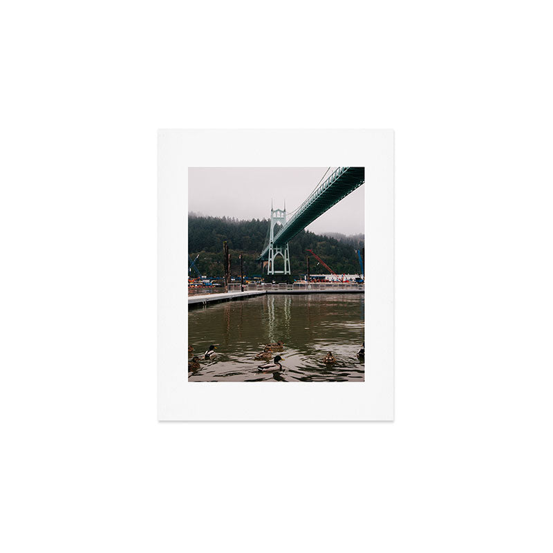 St Johns Portland Art Print Gallery Image 1