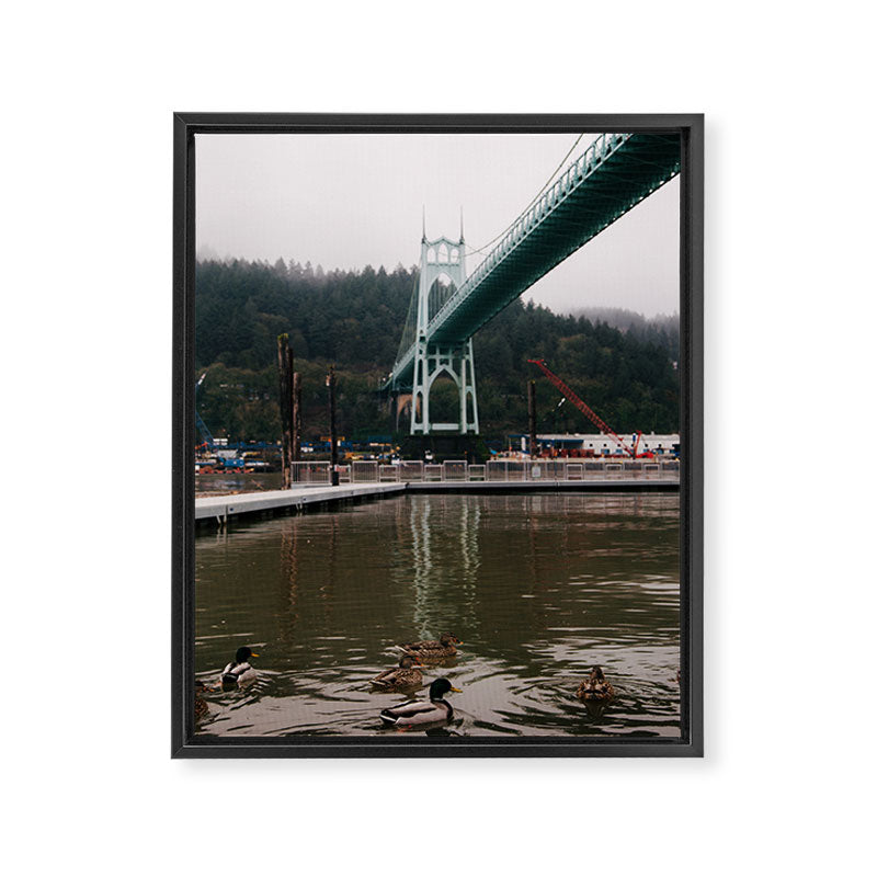 St Johns Portland Framed Canvas Print Gallery Image 6