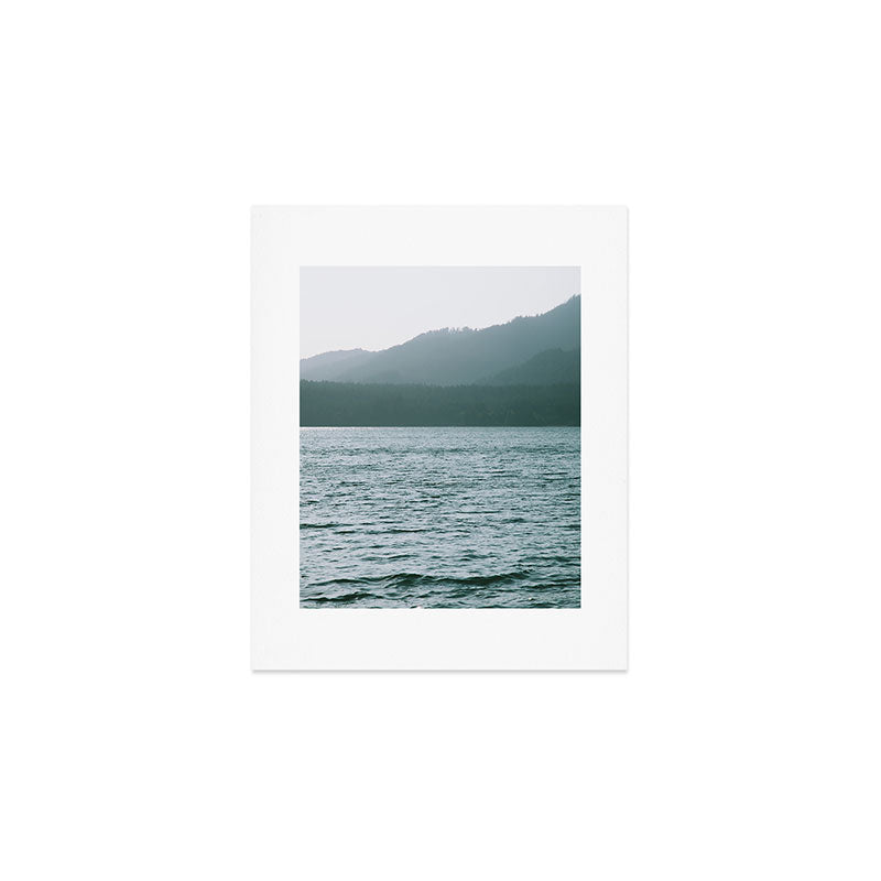 Summer Lake Days Art Print Gallery Image 1