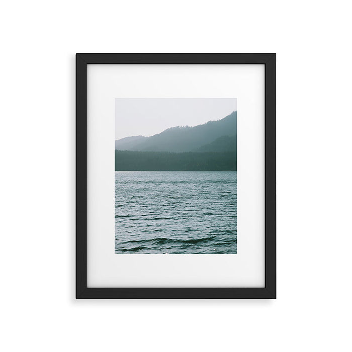 Summer Lake Days Framed Art Print Gallery Image 1