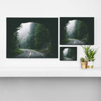 Through The Tunnel Canvas Print Gallery Image 3