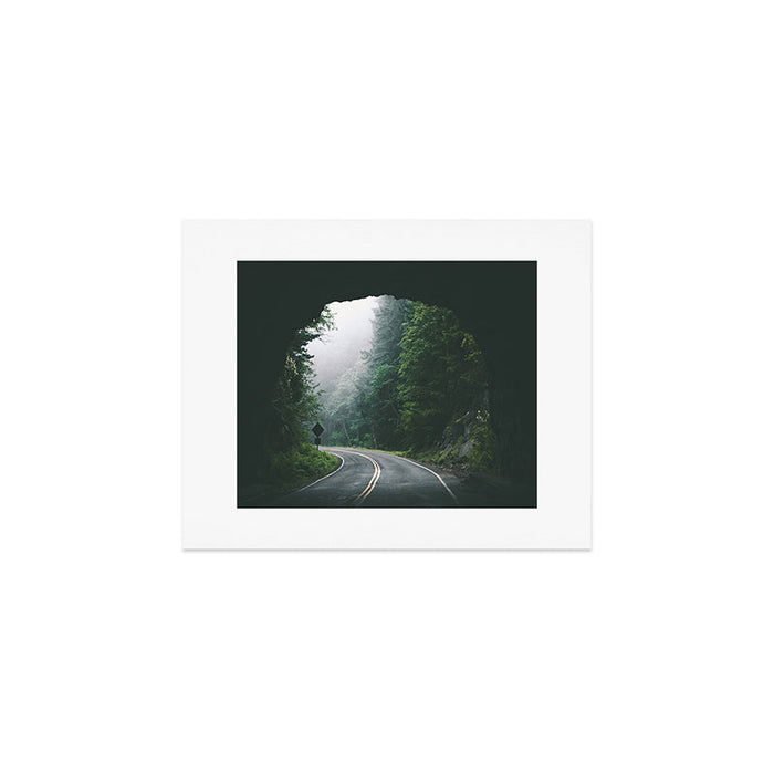 Through The Tunnel Art Print Gallery Image 1