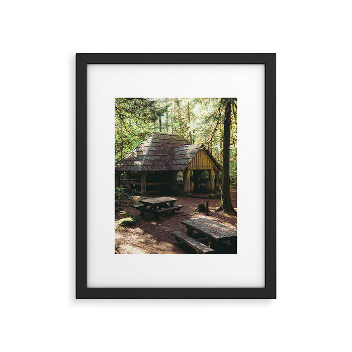Tollgate Campground Framed Art Print Gallery Image 1