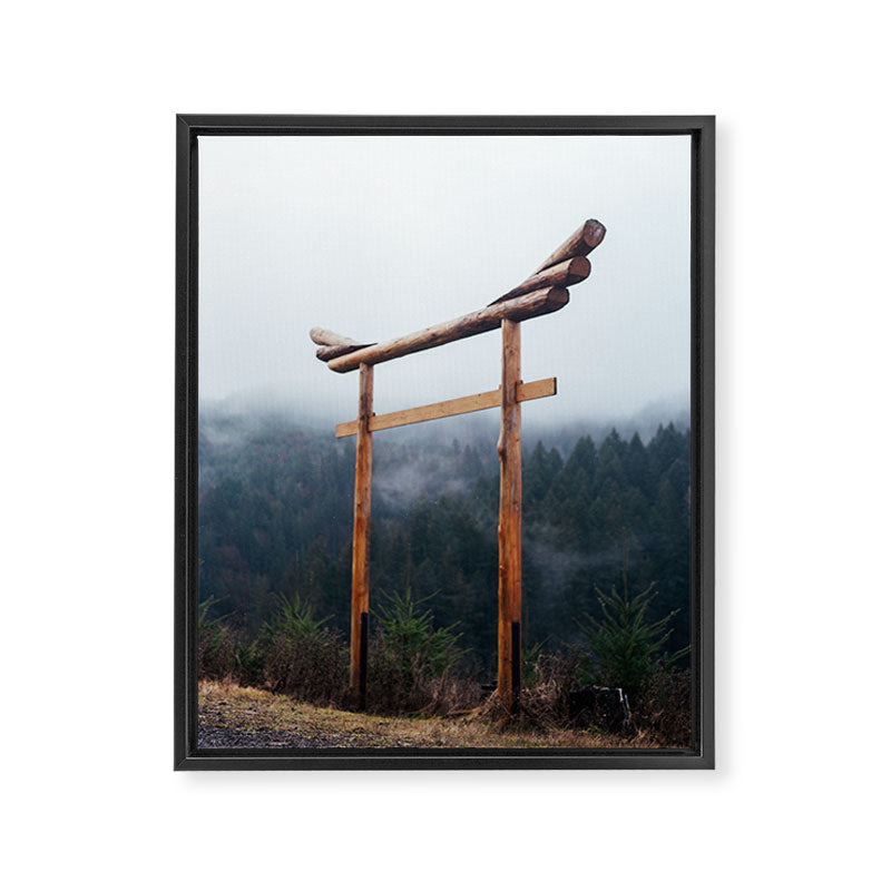 Torii Gate Framed Canvas Print Gallery Image 6